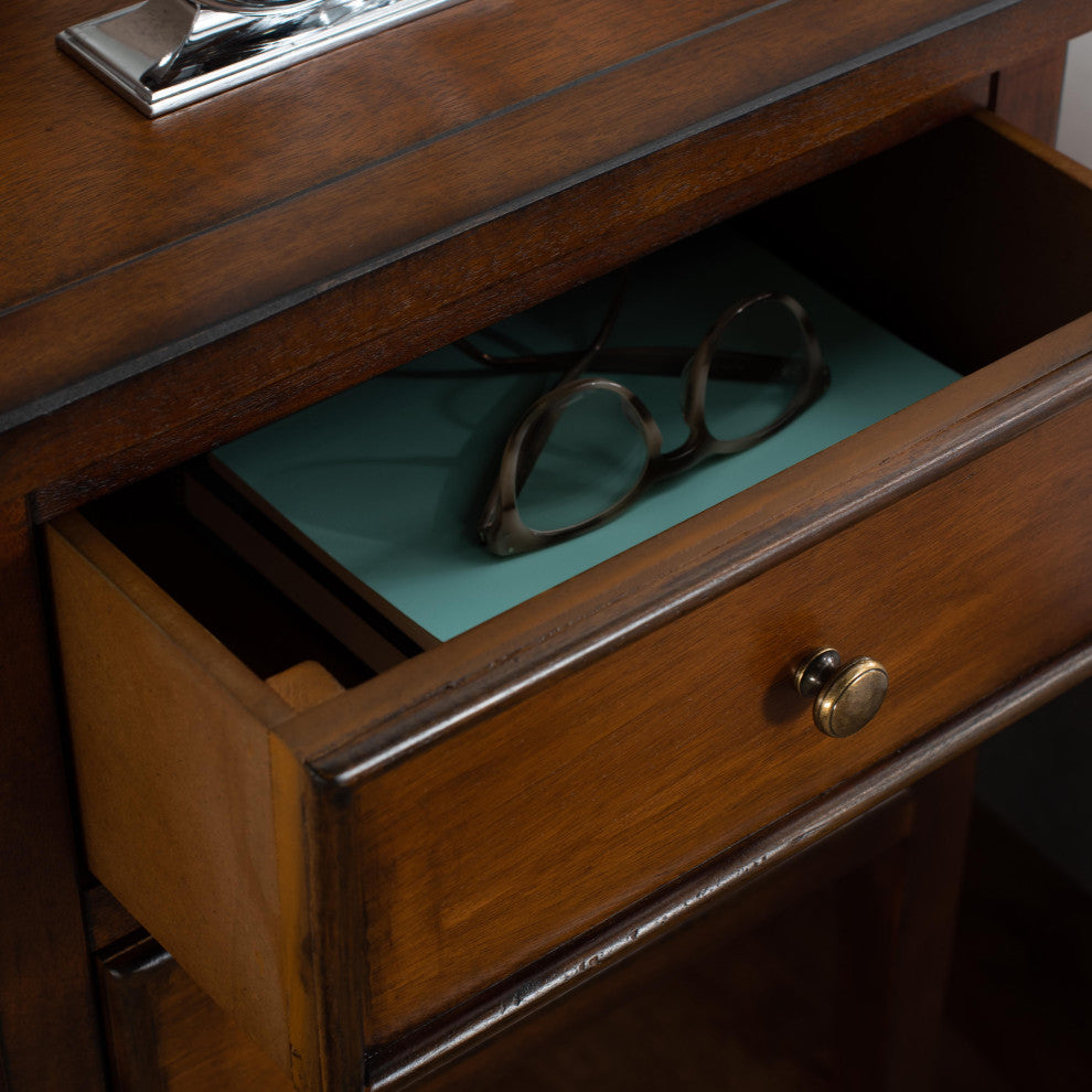 Safavieh Toby End Table, Filbert Brown