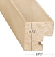 Gallery Matted Wood Picture Frame, Natural, 11"x14" Matted to 8"x10"