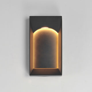 ET2 E30271 Brasilia 12" Tall LED Outdoor Wall Sconce - Black