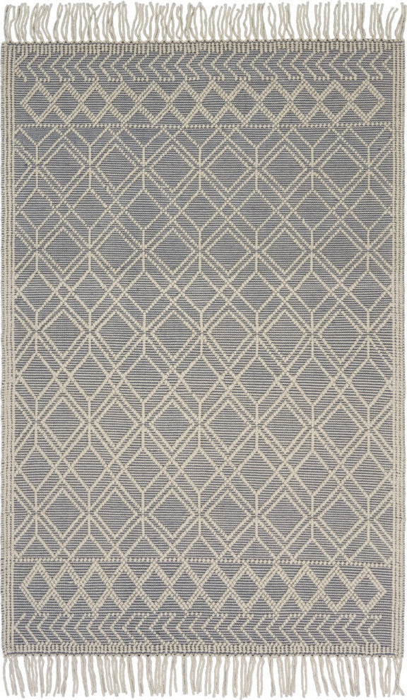 5" x 7" Gray Modern Bohemian Area Rug