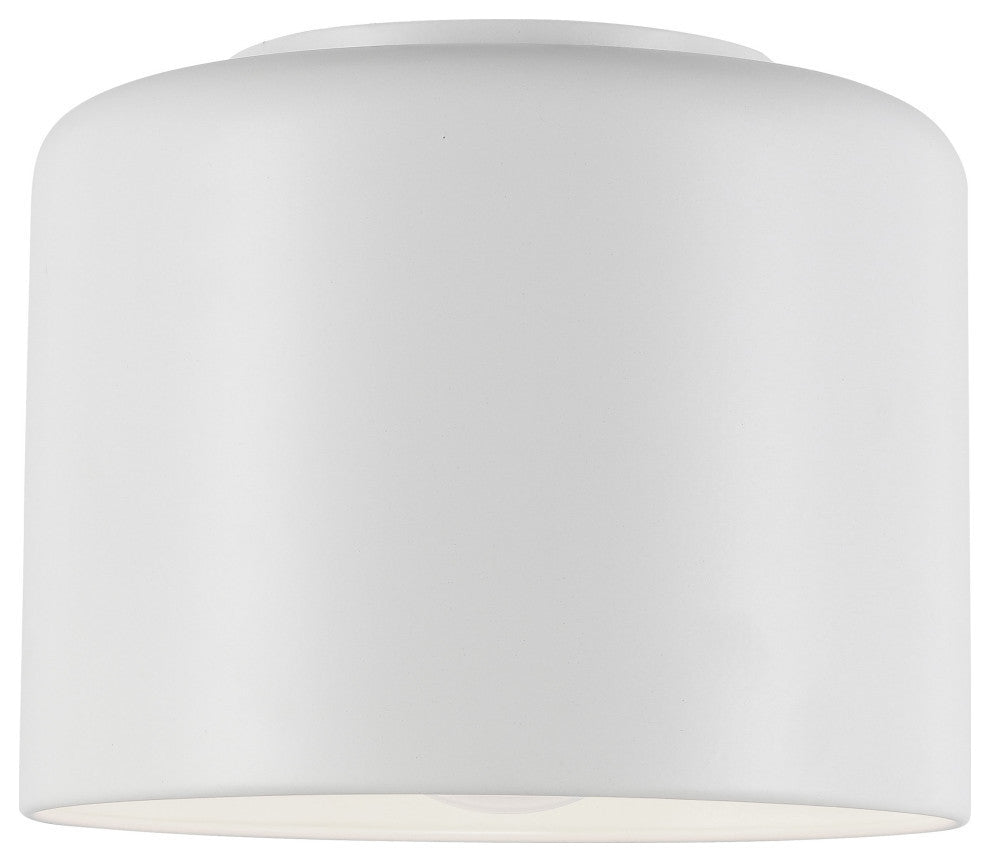 Flush Mount Ceiling Light Emilia Integrated LED, Matte White
