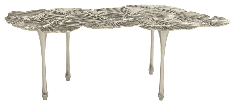Bernhardt Annabella Cocktail Table, Satin Nickel