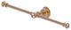Carolina Crystal 2 Arm Guest Towel Holder, Brushed Bronze