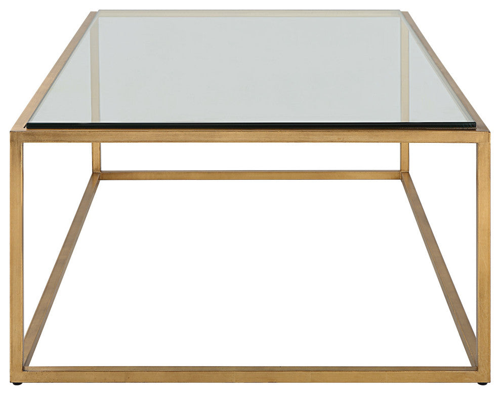 Uttermost Bravura Gold Coffee Table