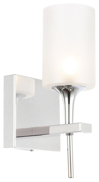 Chelsea 1-Light Bath/Wall , Sand Blasted Cylinder Glass, Halogen G9