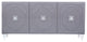 Andros Grey Lacquer Buffet - Grey