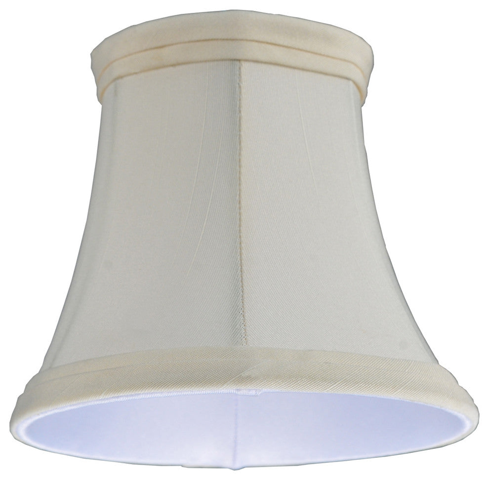 5W X 4.5H Trumpet Cream Fabric Shade