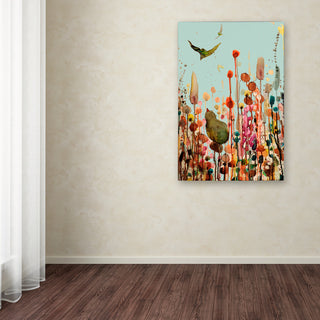 Sylvie Demers 'Learning To Fly (Blue Sky)' Canvas Art, 19 x 12