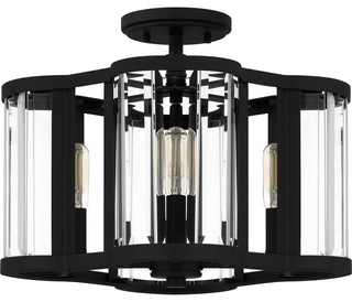 Quoizel QSF6193 Renee 4 Light 15"W Semi-flush Ceiling Fixture - Bronze Gold