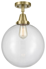 Innovations Lighting 447-1C-AB-G202-12 Beacon 1 Light 12" Flush Mount