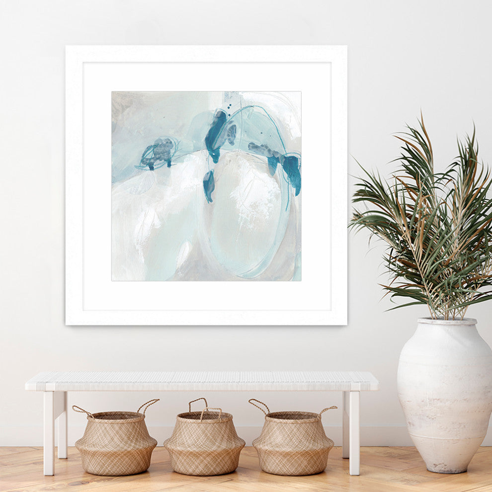 "Trace Echo II" Matted and Framed, 36" X 36"