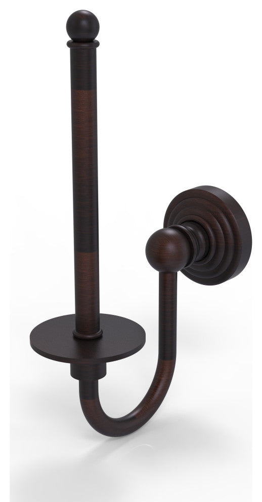 Waverly Place Upright Toilet Tissue Holder, Venetian Bronze