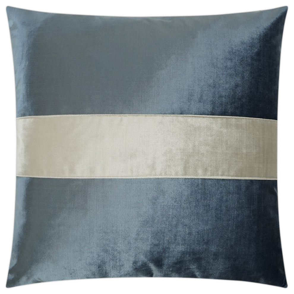 Iridescence Band Pillow - Baltic