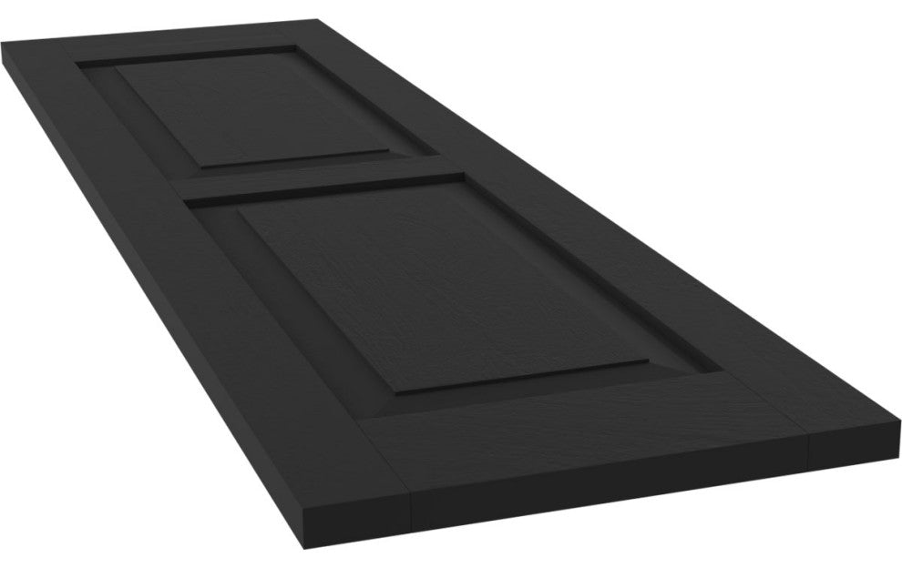 Two Equal Raised Panel Shutters (Per Pair)