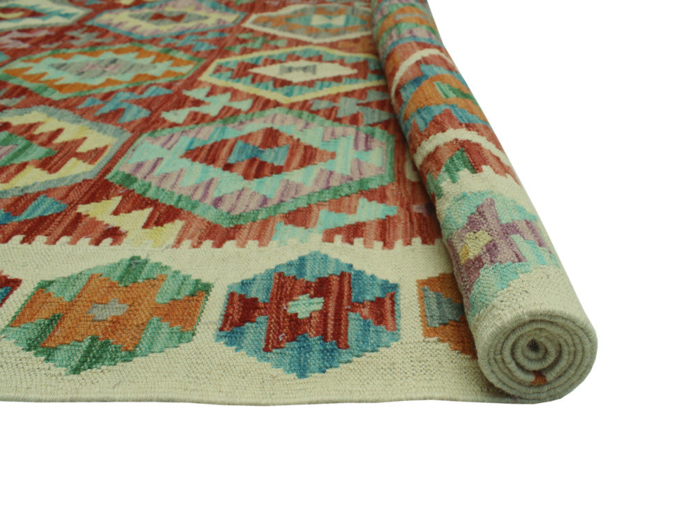 Sangat Kilim Deste Rust Rug