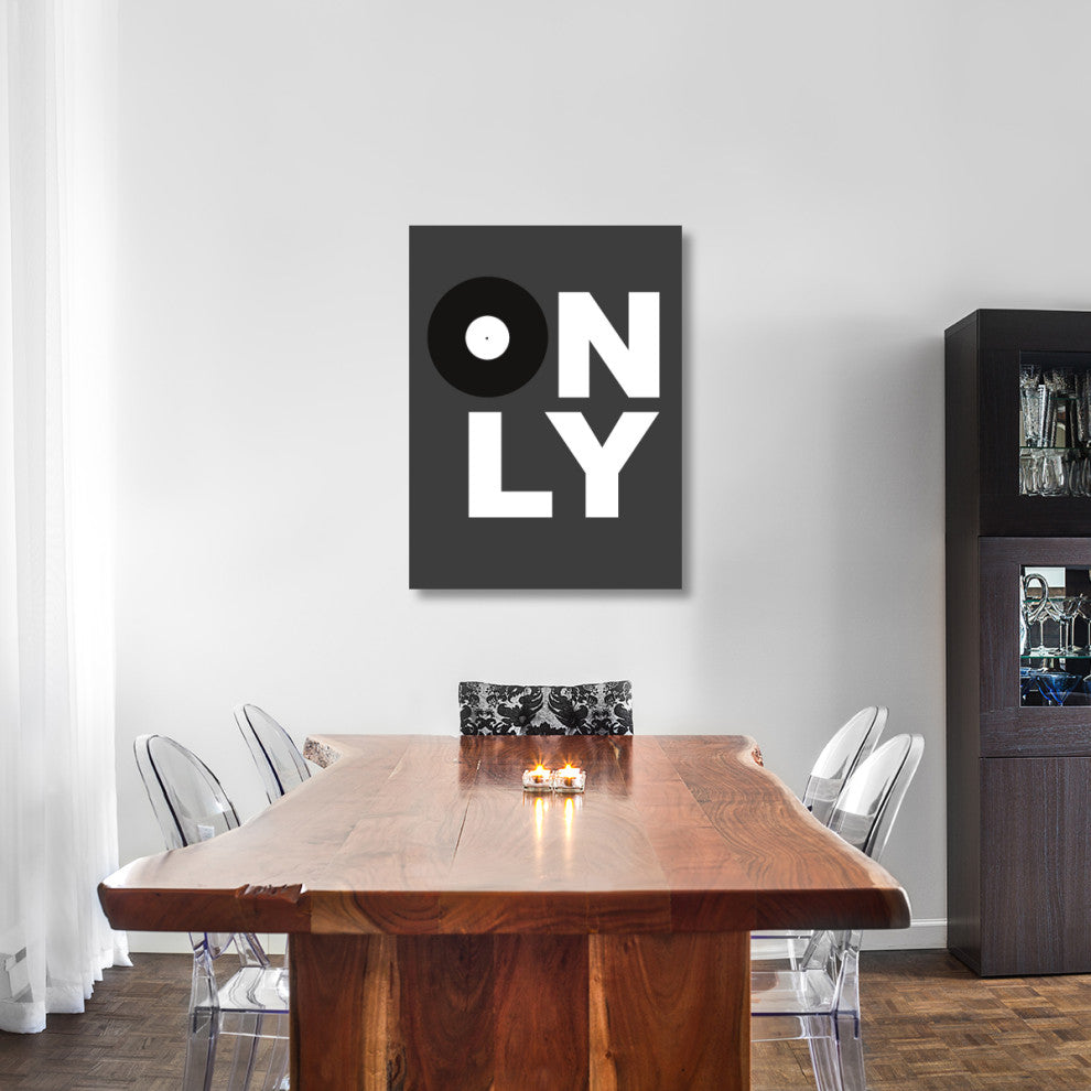 "Only Vinyl Poster 3" Fine Art Print