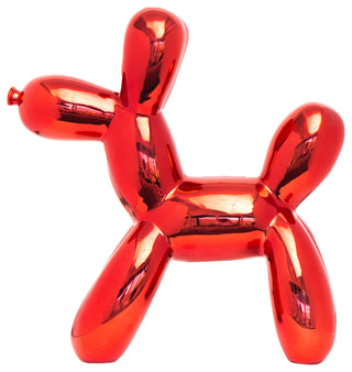 Interior Illusions Plus Ceramic Dog Piggy Bank - 12" tall, Red