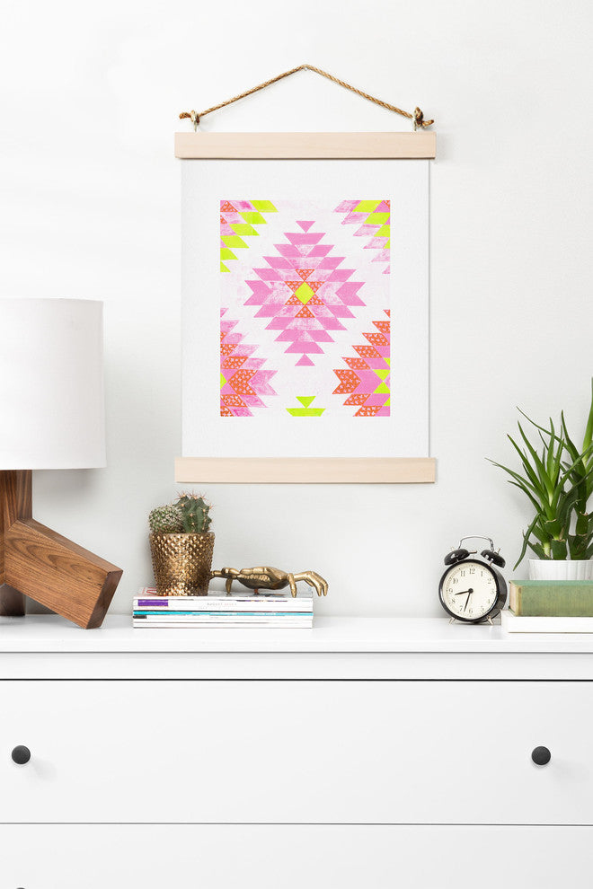 Deny Designs Dash And Ash Chelsea And Coral Art Print