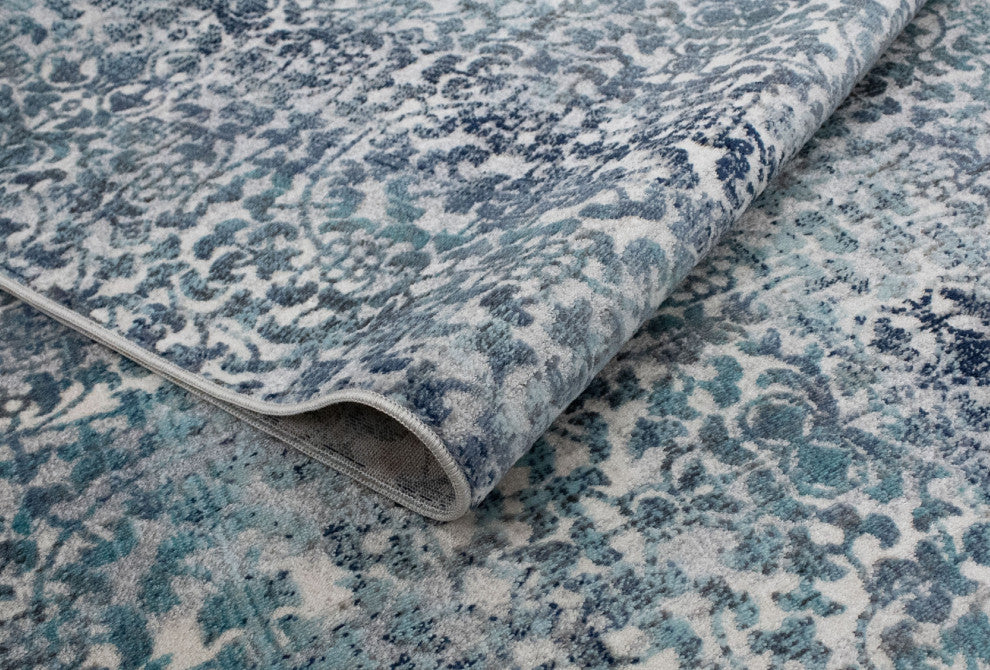 Noori Rug High-low Westfield Philip Silver/Blue Rug