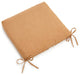 20-inch by 19-inch Solid Microsuede Chair Cushion