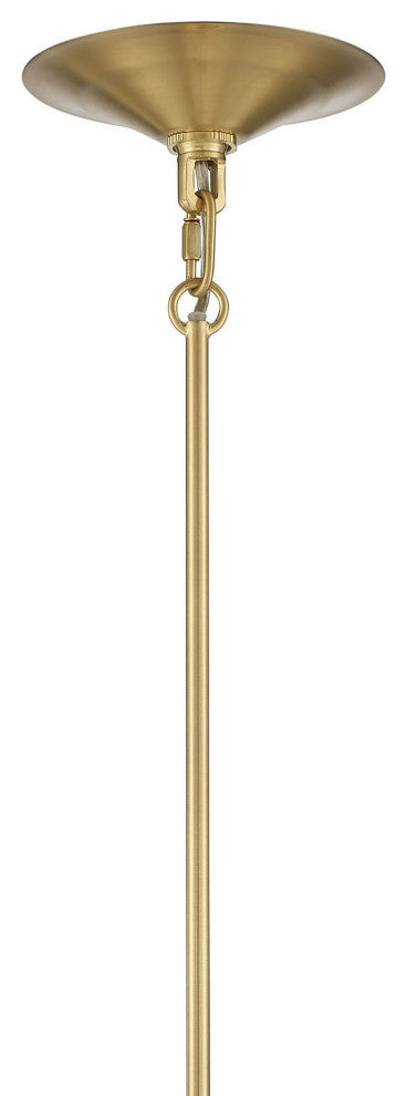 Gio 5-Light Modern Brass Statement Chandelier