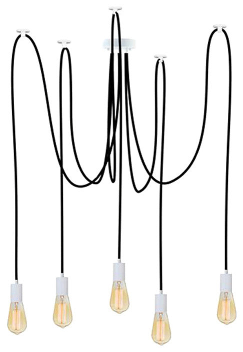 Black And White Pendant Light Fixture