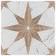 Llama Stella Loire Porcelain Floor and Wall Tile, Noce, Noce