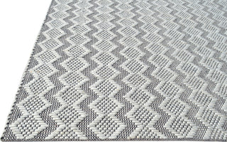 Cleveland Silver and Grey Area Rug, 3.6'x5.6'