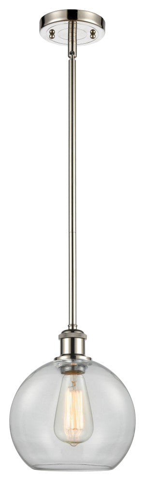 Innovations Lighting 516-1S-PN-G122-8-LED Athens 1 Light 8" Mini Pendant