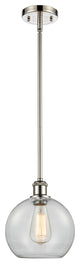 Innovations Lighting 516-1S-PN-G122-8-LED Athens 1 Light 8" Mini Pendant