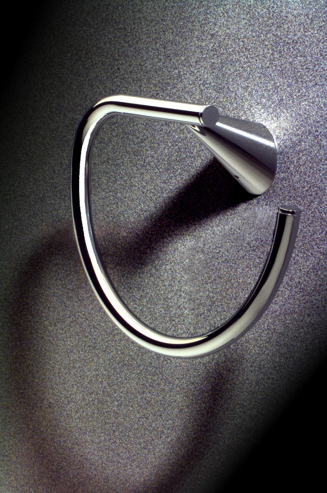 Secret Bath, Polished Chrome Towel Ring, Nova Collection