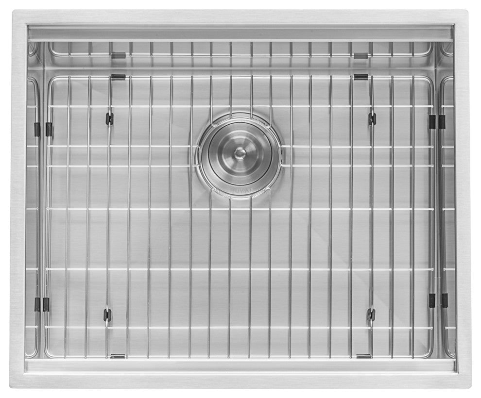 Ruvati RVH8316 13" Workstation Bar Prep Sink Undermount Stainless  Single Bowl