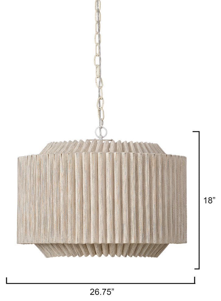 Theory Jute 4-Light Chandelier
