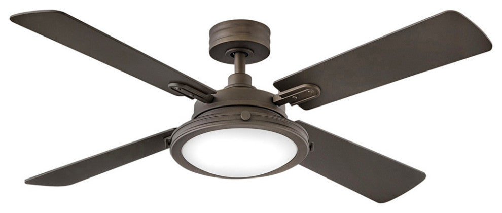 Hinkley Collier 54" Integrated LED Indoor Ceiling Fan, Metallic Matte Bronze