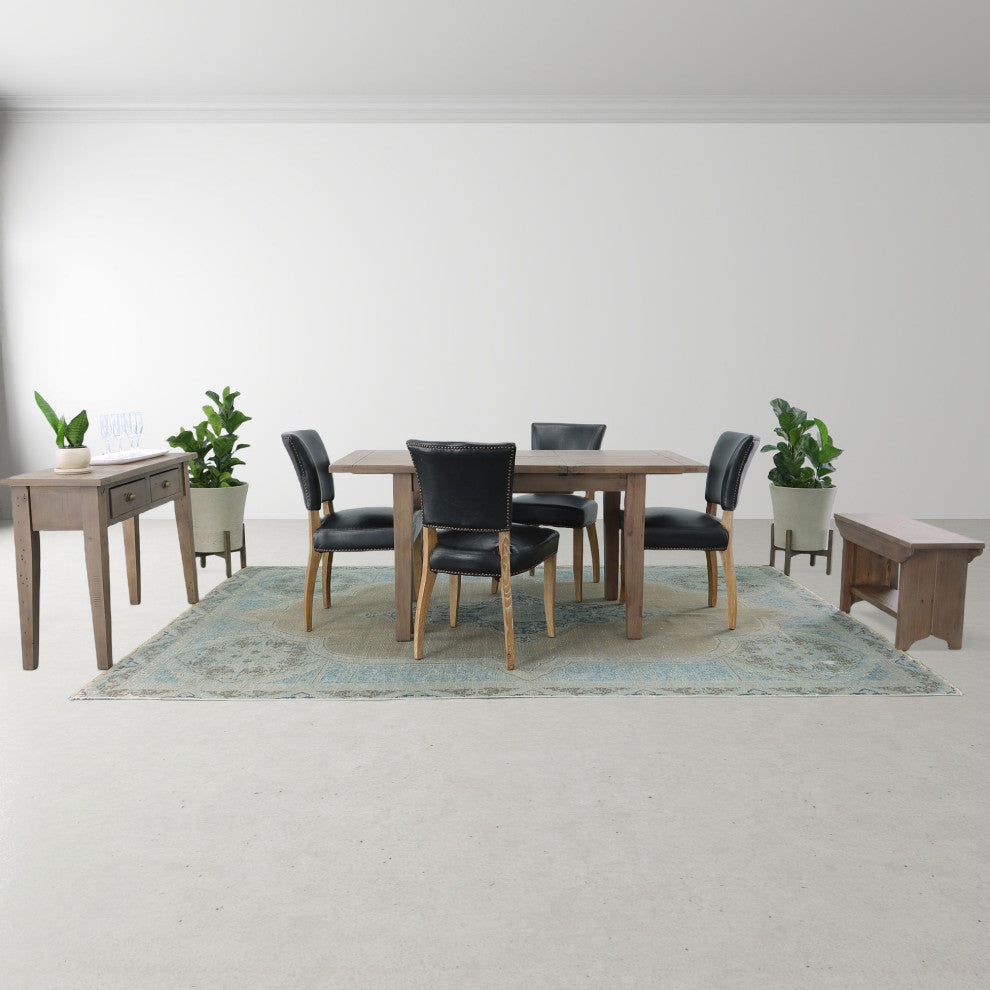 Irish Coast Small Extension Dining Table, Light Brown
