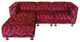 Contemporary Sectional Sofa, Upholstered Custom Modern 3 Piece Sectional