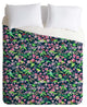 Deny Designs Rachelle Roberts Hydrangea Flower Print Duvet Cover - Lightweight
