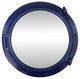Porthole Mirror, Navy Blue, 24"
