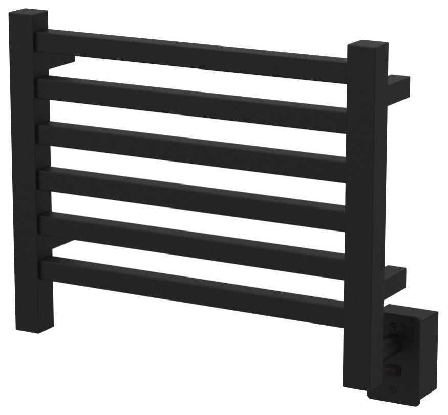 Amba Quadro 2016 Wall Mounted Hardwired Towel Warmer, Matte Black