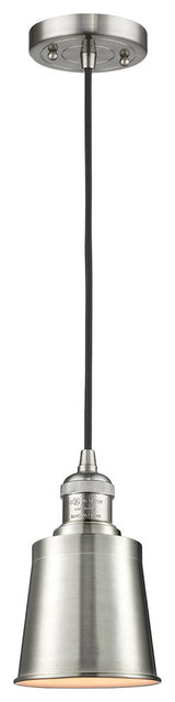 Addison 1-Light LED Mini Pendant, Brushed Satin Nickel