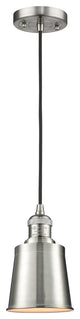 Addison 1-Light LED Mini Pendant, Brushed Satin Nickel