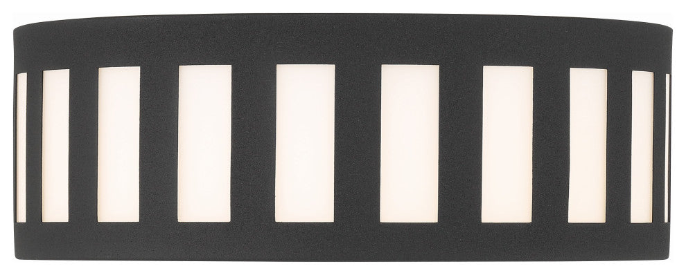 Kendal 3-Light Black Forged Ceiling Mount