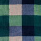Serta Silky Plush Electric Heated Warming Throw Blanket Buffalo Check Green