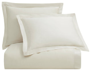 Lyocell Duvet Cover Set, Super Queen, Ivory, 3 Piece