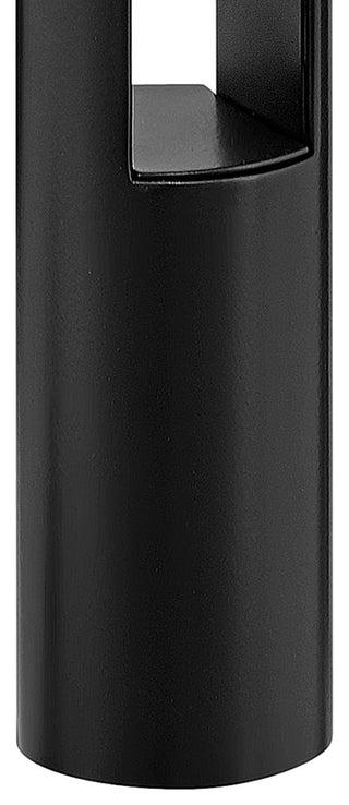 Hinkley Atlantis Round Small Bollard, Satin Black