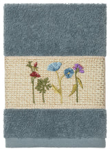 Serenity Embellished Washcloth, Teal