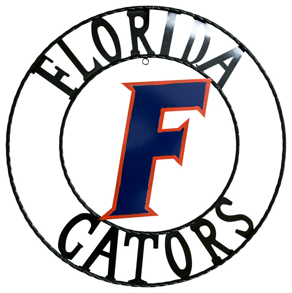 Florida Gators Wrought Iron Wall Decor, 18"