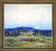 Frederick Childe Hassam September Moonrise Framed Premium Canvas Print, 16"x20"