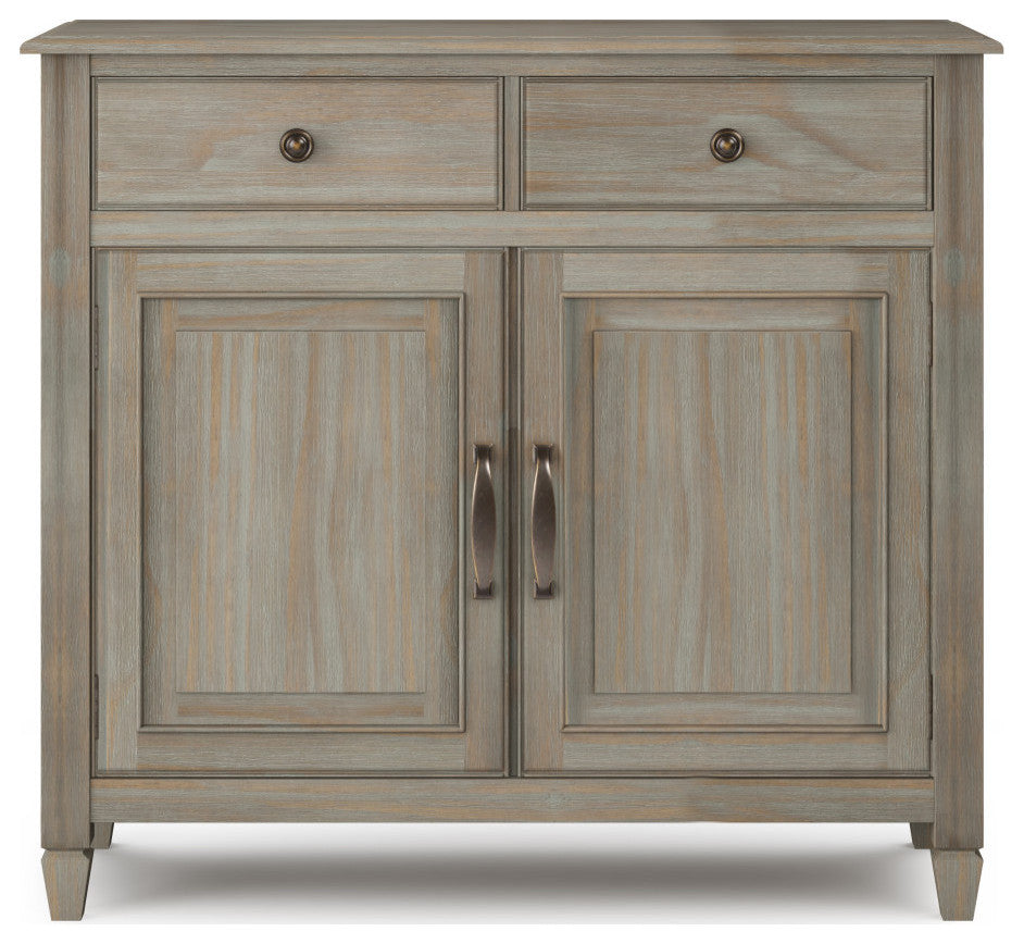 Connaught Entryway Storage Cabinet, Distressed Gray