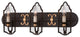 Minka Metropolitan, N2713-258B, Cortona, 3-Light Bath